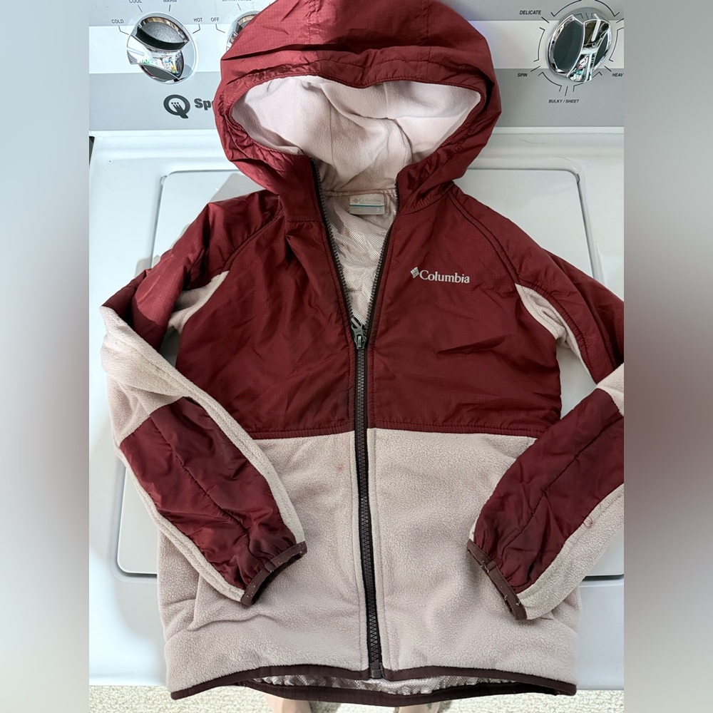 Columbia girls fleece with Omni-heat